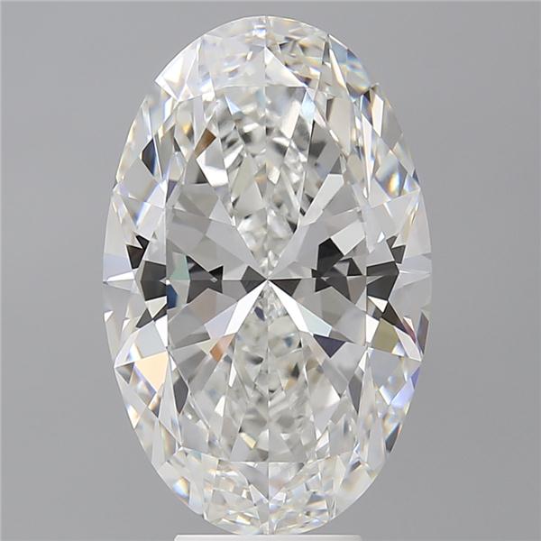 7.09 ct. oval Lab Grown Diamond front image