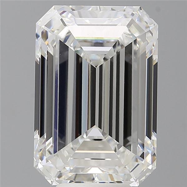 7.57 ct. emerald Lab Grown Diamond front image
