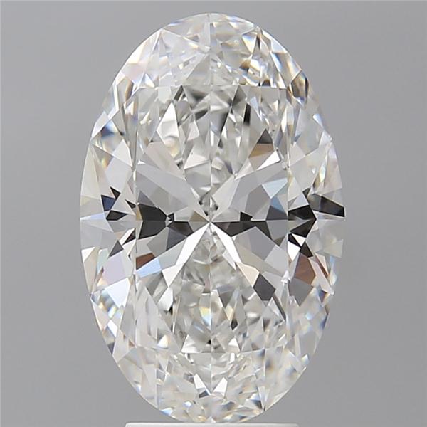 4.53 ct. oval Lab Grown Diamond front image