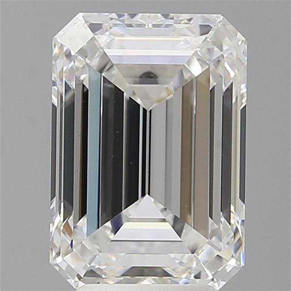 4.57 ct. emerald Lab Grown Diamond front image