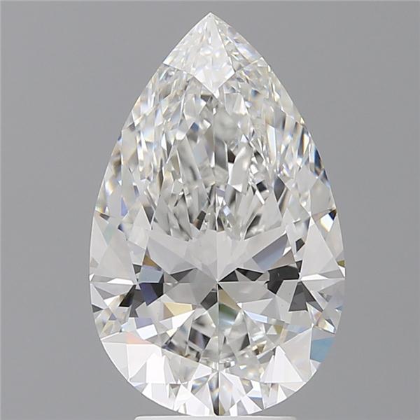4.60 ct. pear Lab Grown Diamond front image