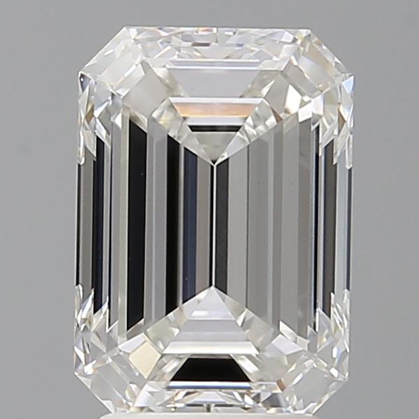 3.09 ct. emerald Lab Grown Diamond front image