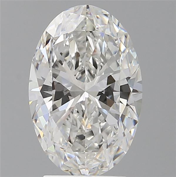 3.10 ct. oval Lab Grown Diamond front image