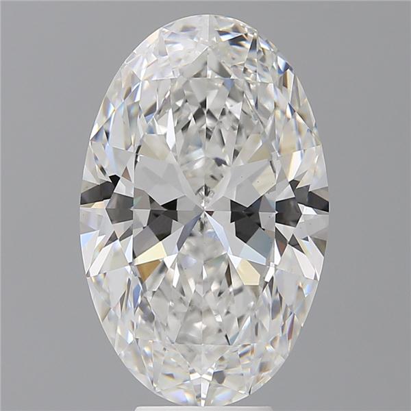 7.59 ct. oval Lab Grown Diamond front image