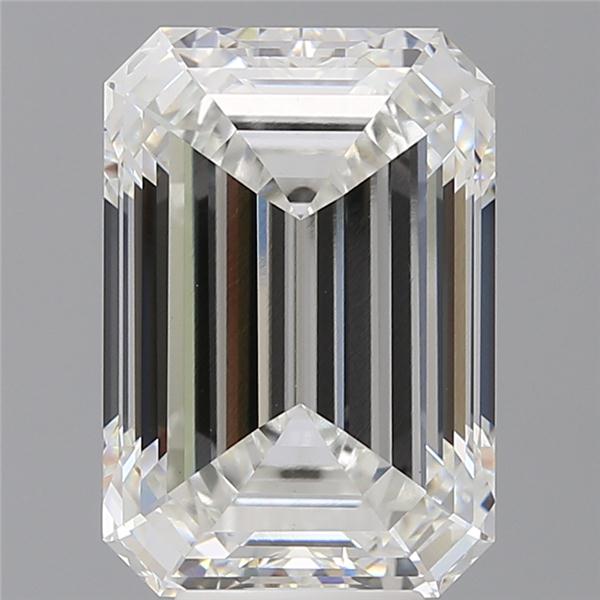 7.58 ct. emerald Lab Grown Diamond front image