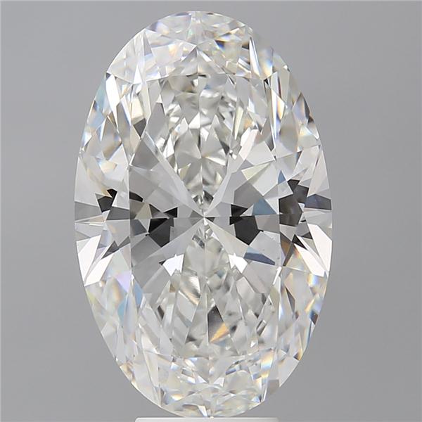 7.60 ct. oval Lab Grown Diamond front image
