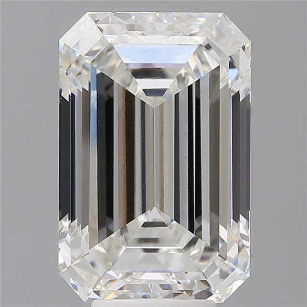 7.60 ct. emerald Lab Grown Diamond front image