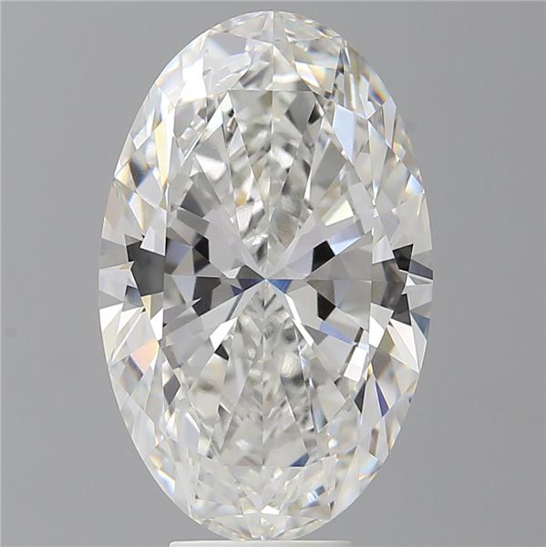 8.02 ct. oval Lab Grown Diamond front image