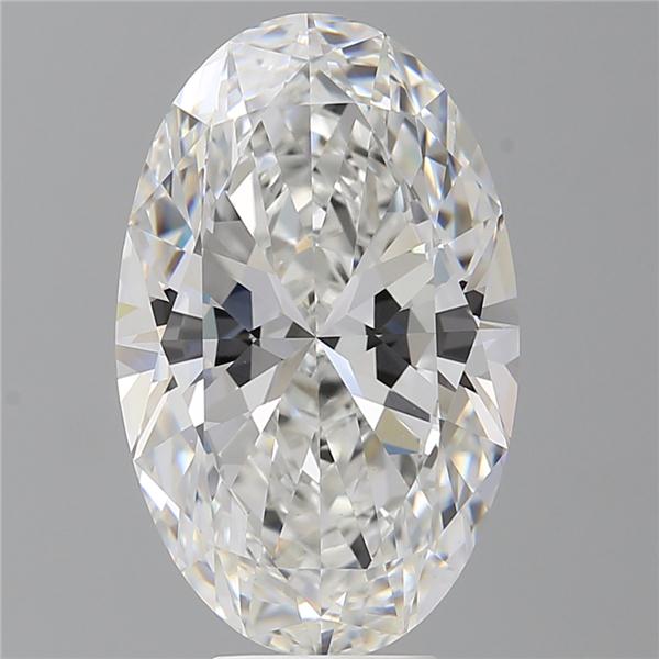 7.60 ct. oval Lab Grown Diamond front image