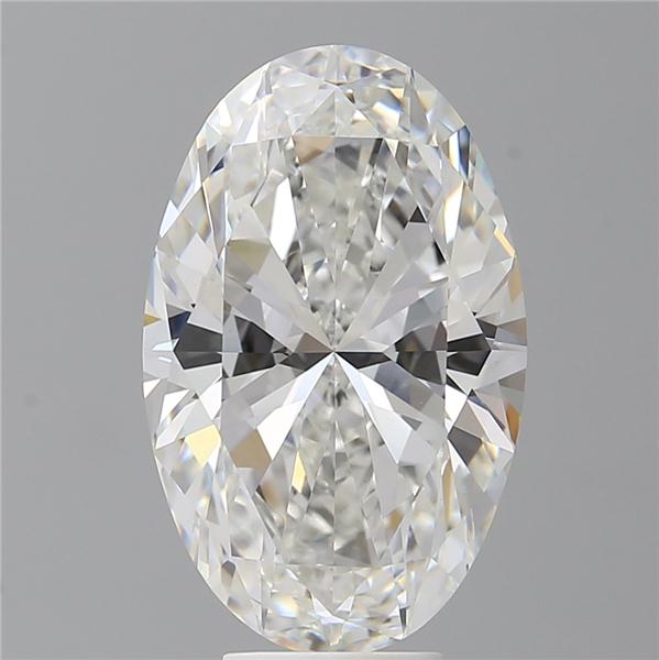 7.10 ct. oval Lab Grown Diamond front image