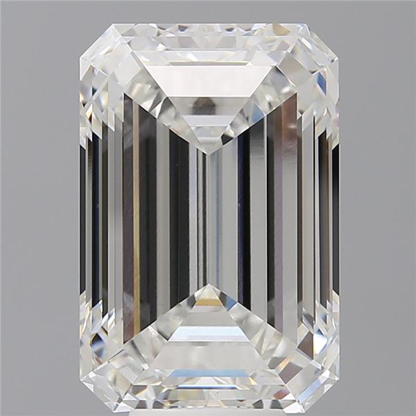 9.60 ct. emerald Lab Grown Diamond front image