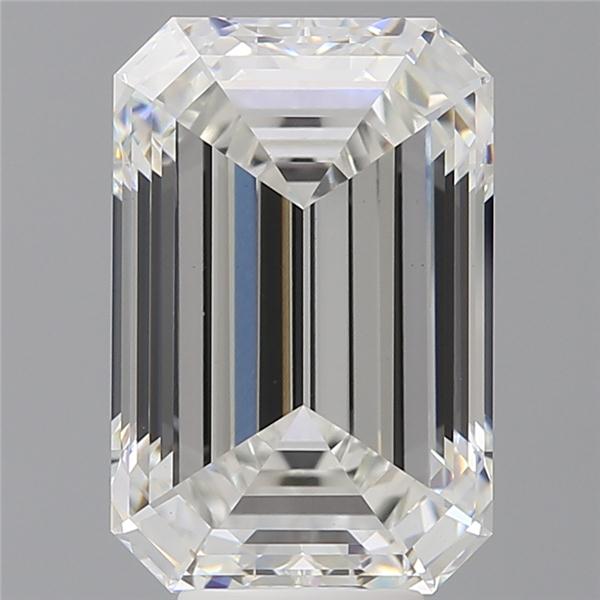 8.03 ct. emerald Lab Grown Diamond front image