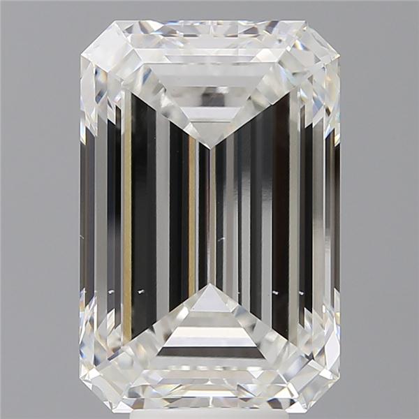 9.54 ct. emerald Lab Grown Diamond front image