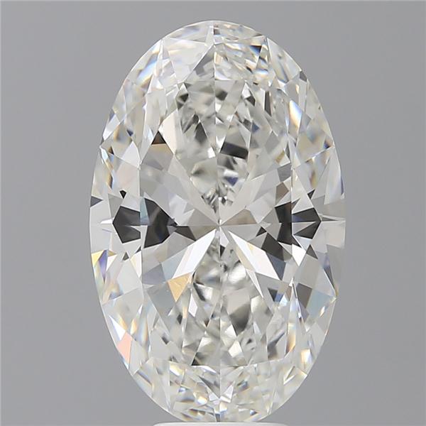 7.10 ct. oval Lab Grown Diamond front image