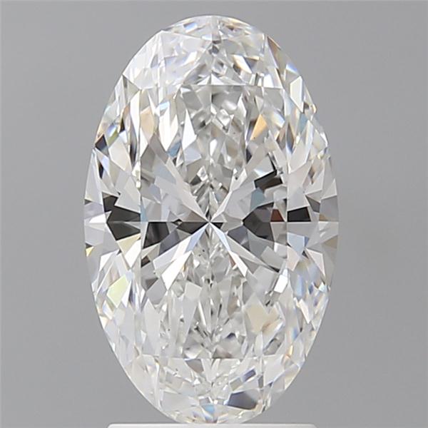 2.54 ct. oval Lab Grown Diamond front image
