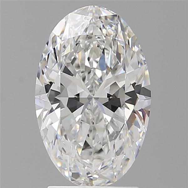 2.60 ct. oval Lab Grown Diamond front image