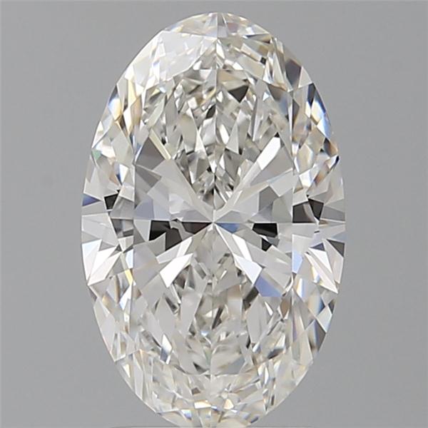 2.52 ct. oval Lab Grown Diamond front image