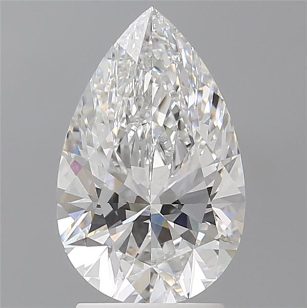 2.56 ct. pear Lab Grown Diamond front image