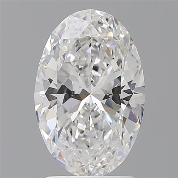 2.59 ct. oval Lab Grown Diamond front image