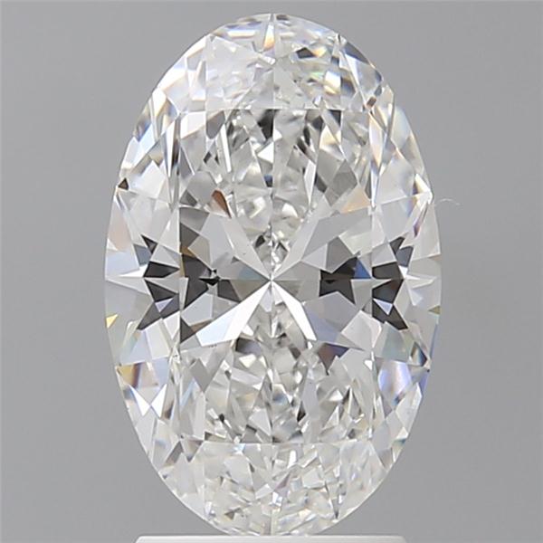 2.60 ct. oval Lab Grown Diamond front image