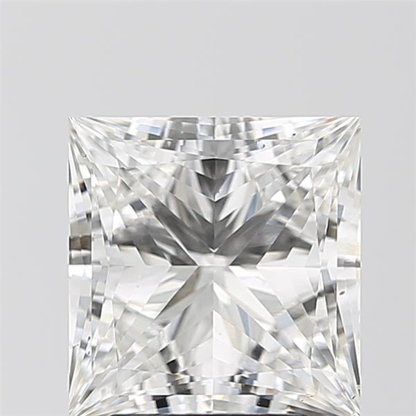 4.02 ct. princess Lab Grown Diamond front image