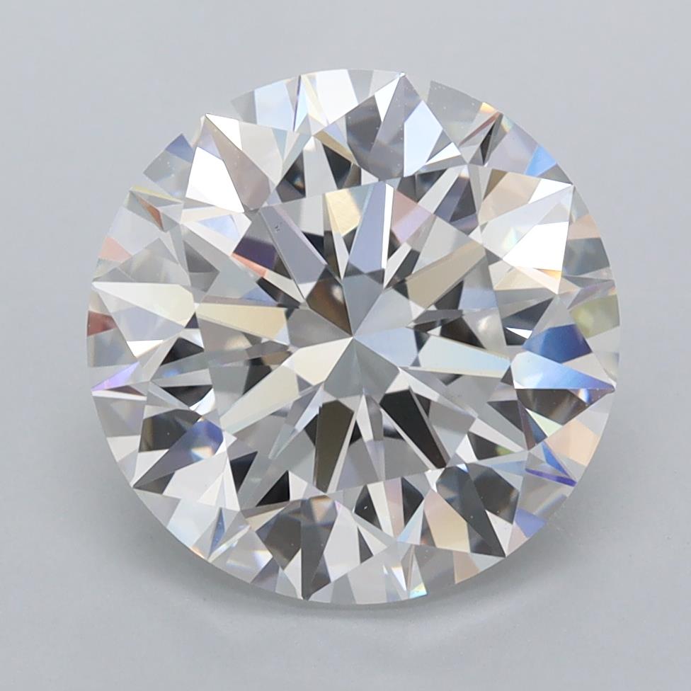 4.05 ct. round Lab Grown Diamond front image