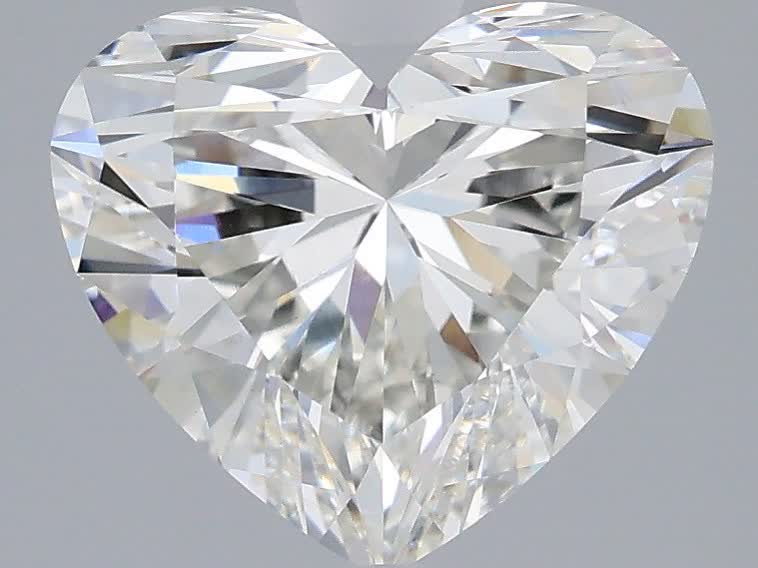 2.55 ct. heart Lab Grown Diamond front image