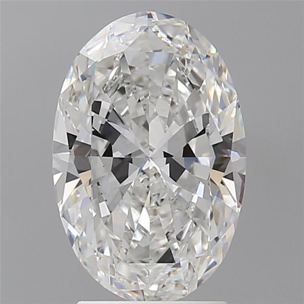 2.59 ct. oval Lab Grown Diamond front image