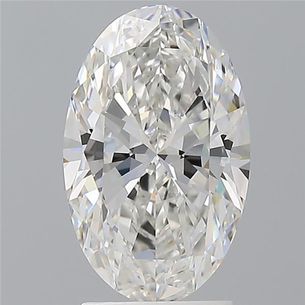 2.52 ct. oval Lab Grown Diamond front image