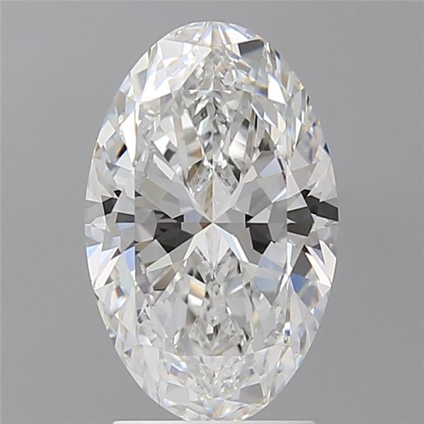 2.50 ct. oval Lab Grown Diamond front image