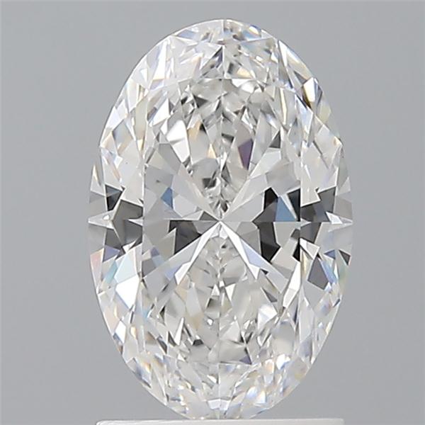 1.52 ct. oval Lab Grown Diamond front image