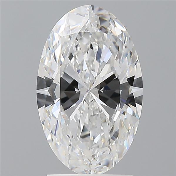 2.50 ct. oval Lab Grown Diamond front image