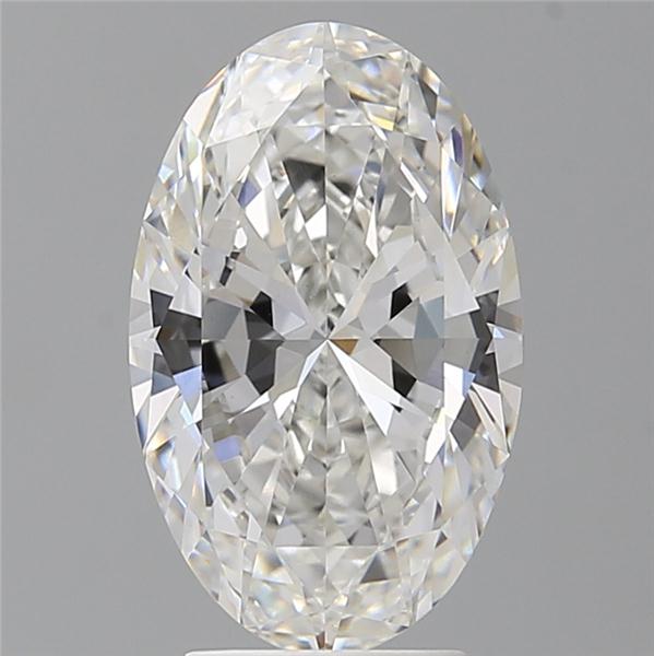 3.58 ct. oval Lab Grown Diamond front image
