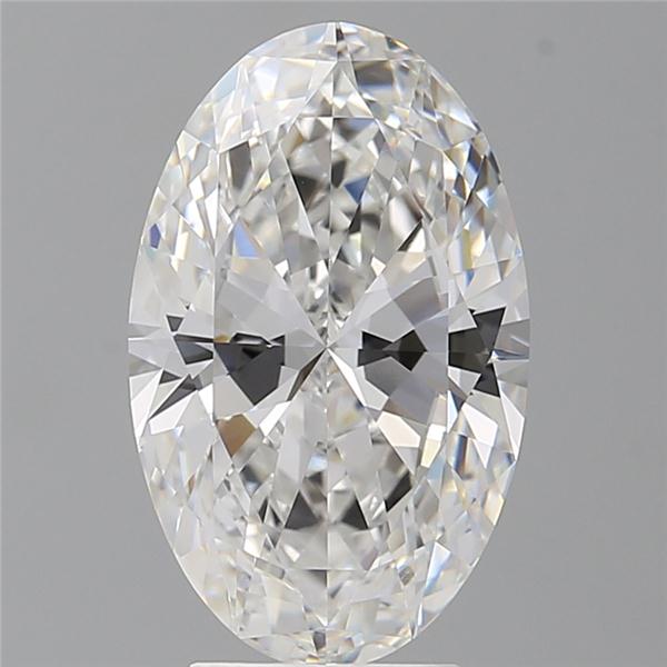 4.05 ct. oval Lab Grown Diamond front image
