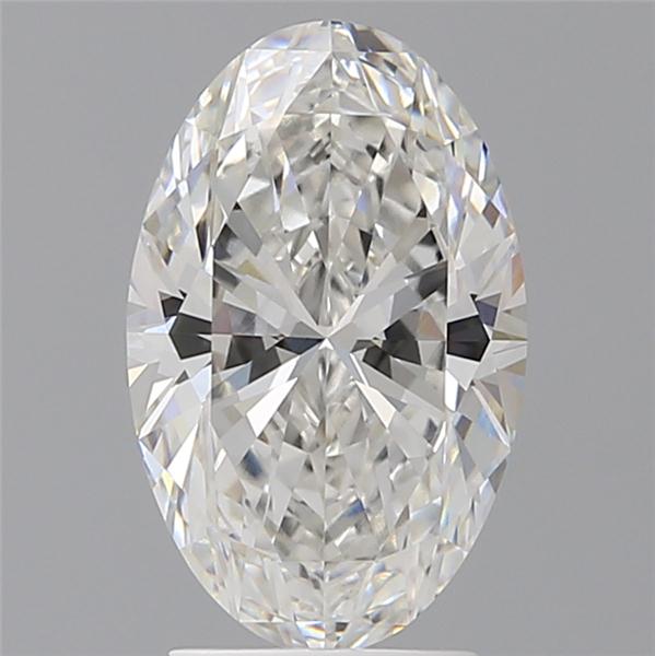 3.07 ct. oval Lab Grown Diamond front image