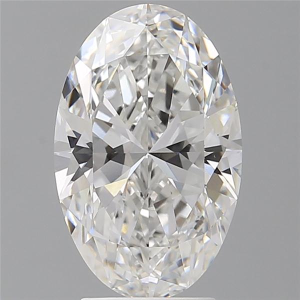 3.53 ct. oval Lab Grown Diamond front image