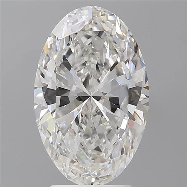 3.60 ct. oval Lab Grown Diamond front image