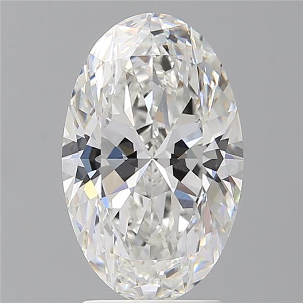 3.05 ct. oval Lab Grown Diamond front image