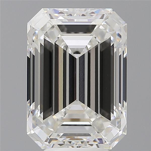 6.56 ct. emerald Lab Grown Diamond front image