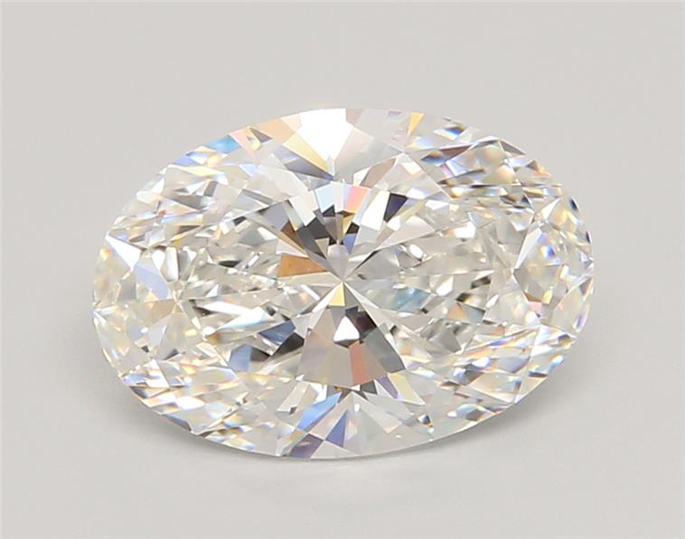 3.05 ct. oval Lab Grown Diamond front image