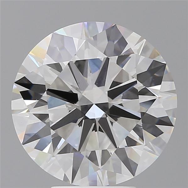 5.54 ct. round Lab Grown Diamond front image