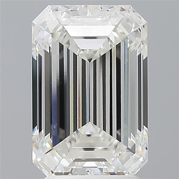 3.08 ct. emerald Lab Grown Diamond front image