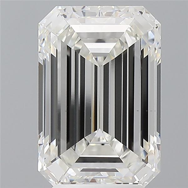 4.08 ct. emerald Lab Grown Diamond front image