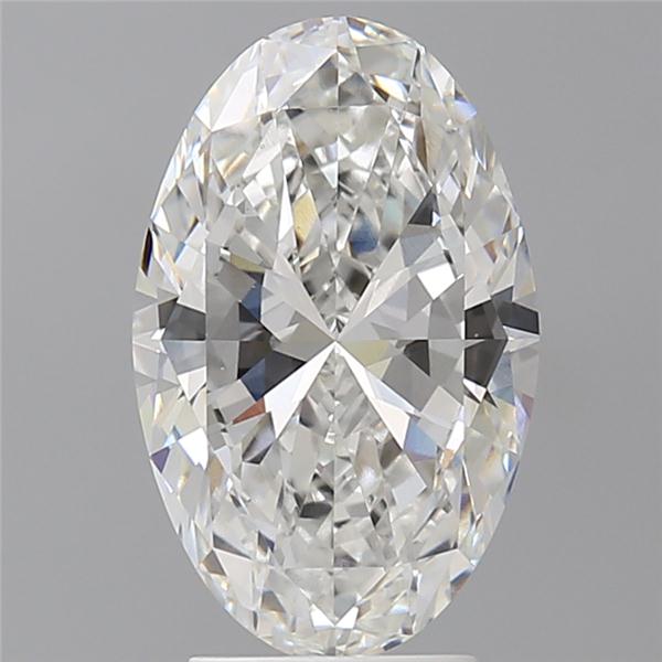 3.50 ct. oval Lab Grown Diamond front image