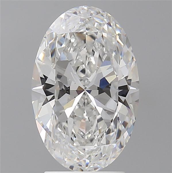 3.10 ct. oval Lab Grown Diamond front image
