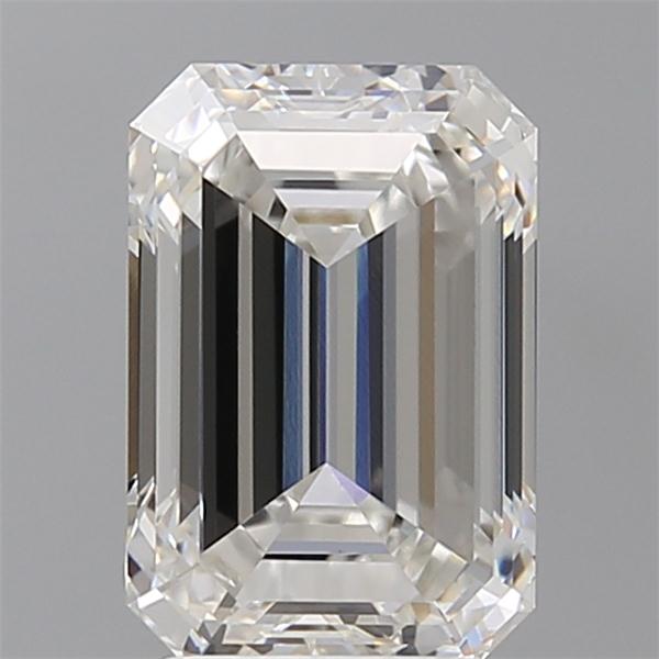 3.09 ct. emerald Lab Grown Diamond front image