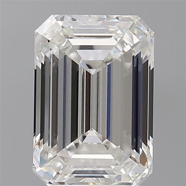 4.08 ct. emerald Lab Grown Diamond front image