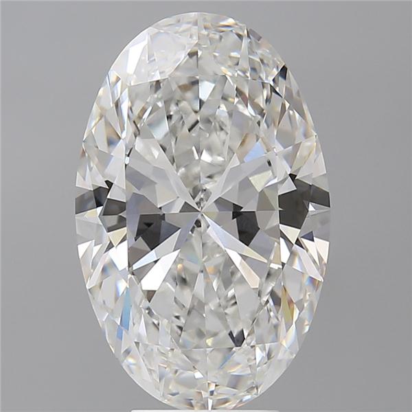 6.04 ct. oval Lab Grown Diamond front image
