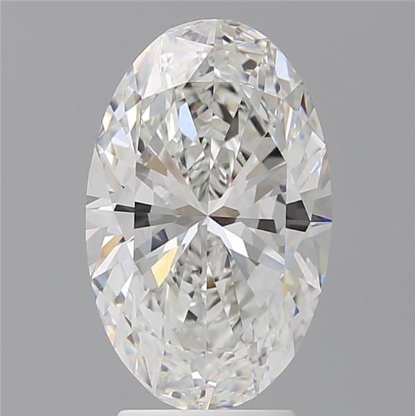 3.50 ct. oval Lab Grown Diamond front image