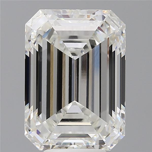 7.07 ct. emerald Lab Grown Diamond front image